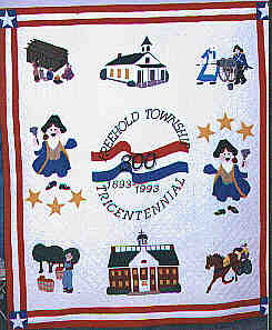 Freehold Tricentennial Quilt